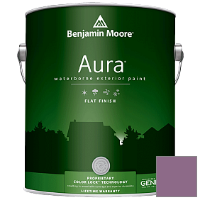 Краска Aura Waterborne Exterior Flat Finish (629) цвет 1371 Plum Perfect