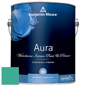 Benjamin Moore Aura 524 Waterborne Interior Eggshell Finish краска цвет NCS S 2050-B80G 