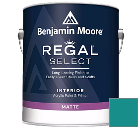 Краска Regal Select Interior Paint - Matte (548) цвет 734 Tropical Teal