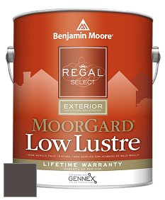 Benjamin Moore W103 Regal Select Exterior Paint-MoorGard Low Lustre Finish краска цвет 2130-10 Black Bean Soup