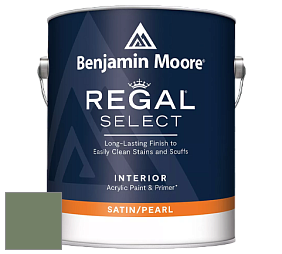 Benjamin Moore 550 Regal Select Waterborne Interior Pearl Finish краска цвет NCS S 5020-G30Y 