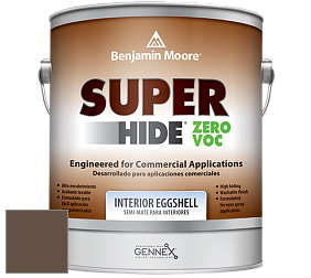Benjamin Moore 357 Super Hide Zero Voc Interior Eggshell краска цвет 2111-20 Grizzly Bear Brown