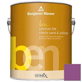 Краска Ben Premium Interior Latex Flat (W625) цвет 2074-30 Twilight Magenta