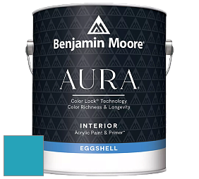 Benjamin Moore Aura 524 Waterborne Interior Eggshell Finish краска цвет NCS S 2050-B10G 