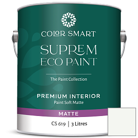 Краска COLOR SMART CS 619 SUPREM ECO PAINT матовая краска цвет OC-65 Chantilly Lace
