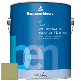 Benjamin Moore Ben W626 Premium Interior Latex Eggshell краска цвет 2145-30 Brookside Moss