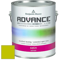 Benjamin Moore 792 Advance Interior Paint-Satin эмаль цвет 2025-10 Bright Lime