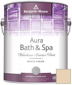 Краска Benjamin Moore Aura Bath & Spa Interior Paint Matte Finish (532) цвет HC-32 BM HC-32