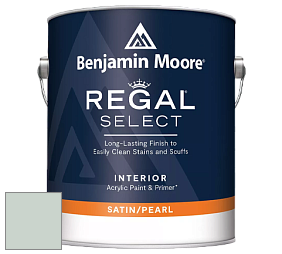 Benjamin Moore 550 Regal Select Waterborne Interior Pearl Finish краска цвет 701 Swept Away