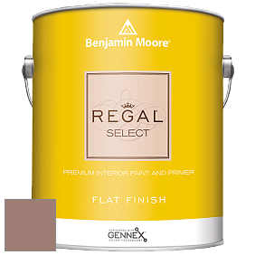 Benjamin Moore 547 Regal Select Waterborne Interior Flat Finish краска цвет 2095-40 Mudslide