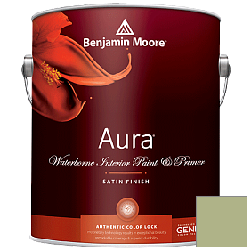Краска Aura Waterborne Interior Satin Finish (526) цвет 431 Central Park