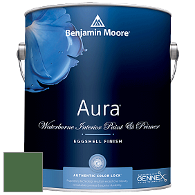 Benjamin Moore Aura 524 Waterborne Interior Eggshell Finish краска цвет NCS S 5040-G20Y 