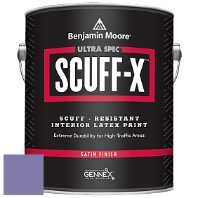 Benjamin Moore 486 Ultra Spec SCUFF-X Interior Satin Finish краска цвет NCS S 3040-R60B 