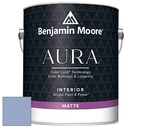 Benjamin Moore Aura 522 Interior Paint - Matte краска цвет NCS S 2030-R70B 