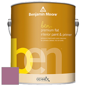 Benjamin Moore Ben W625 Premium Interior Latex Flat краска цвет NCS S 3040-R30B 