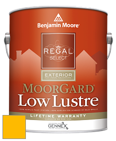 Benjamin Moore W103 Regal Select Exterior Paint-MoorGard Low Lustre Finish краска цвет 2021-20 Lemon