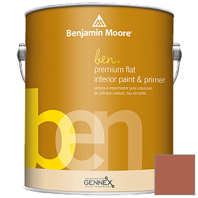 Краска Ben Premium Interior Latex Flat (W625) цвет 2175-30 Rust