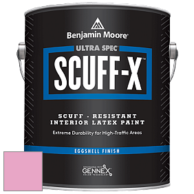 Benjamin Moore 485 Ultra Spec SCUFF-X Interior Eggshell Finish краска цвет 2086-50 Blushing Bride