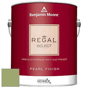 Benjamin Moore 550 Regal Select Waterborne Interior Pearl Finish краска цвет 544 Kiwi