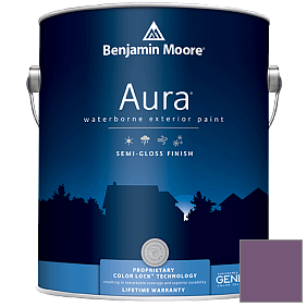 Краска Aura Waterborne Exterior Semi-Gloss Finish (632) цвет 2073-30 Passion Plum