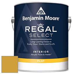 Benjamin Moore 547 Regal Select Waterborne Interior Flat Finish краска цвет NCS S 2060-Y 