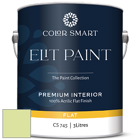 COLOR SMART CS 745 ELIT PAINT глубокоматовая моющаяся краска цвет NCS S 0530-G50Y 