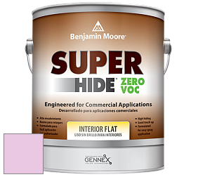 Benjamin Moore 355 Super Hide Zero Voc Interior Flat краска цвет 2077-60 Valentine's Day