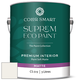 COLOR SMART CS 619 SUPREM ECO PAINT матовая краска цвет OC-129 Alabaster