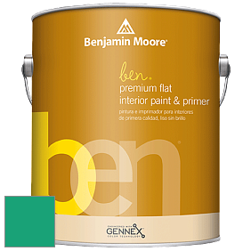 Benjamin Moore Ben W625 Premium Interior Latex Flat краска цвет 2044-30 St. Patrick