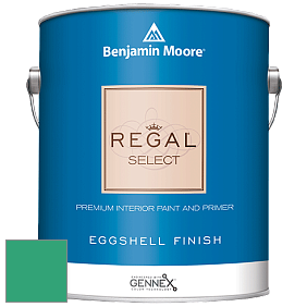 Benjamin Moore 549 Regal Select Waterborne Interior Eggshell Finish краска цвет 2042-30 Hummingbird Green