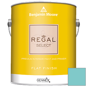 Краска Regal Select Waterborne Interior Flat Finish (547) цвет 739 Un-Teal We Meet Again