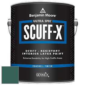 Benjamin Moore 485 Ultra Spec SCUFF-X Interior Eggshell Finish краска цвет 2052-20 Marine Aqua