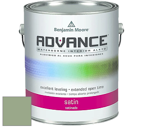 Benjamin Moore 792 Advance Interior Paint-Satin эмаль цвет NCS S 3020-G30Y 