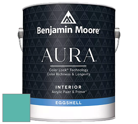Benjamin Moore Aura 524 Waterborne Interior Eggshell Finish краска цвет NCS S 2040-B60G 