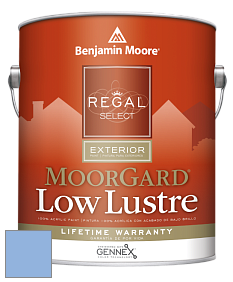 Benjamin Moore W103 Regal Select Exterior Paint-MoorGard Low Lustre Finish краска цвет 2067-50 Summer Blue