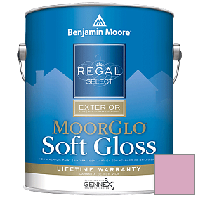 Краска Regal Select Exterior Paint-Moor GloSoft Gloss Finish (W096) цвет 2085-50 Strawberry