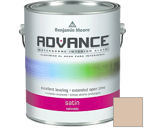 Краска Benjamin Moore 792. Advance Interior Paint-Satin эмаль цвет 1128 Adobe Beige