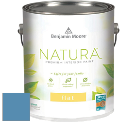 Benjamin Moore 512 Natura Interior Flat Finish матовая краска цвет NCS S 3040-R90B 
