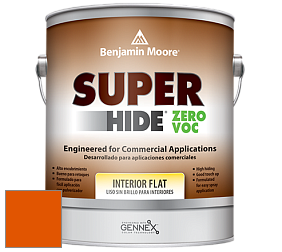 Benjamin Moore 355 Super Hide Zero Voc Interior Flat краска цвет RAL 2009 