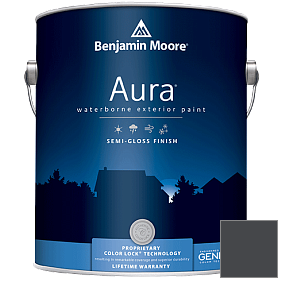 Краска Aura Waterborne Exterior Semi-Gloss Finish (632) цвет 2119-20 Black Berry