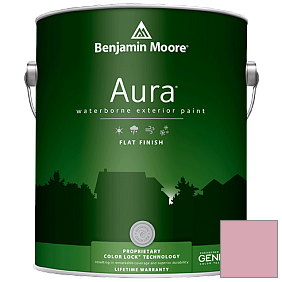 Краска Aura Waterborne Exterior Flat Finish (629) цвет 2005-50 Pink Eraser