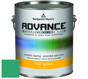 Benjamin Moore 794 Advance Interior Paint-High Gloss глянцевая алкидная эмаль цвет 2039-30 Cabana Green