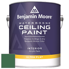 Benjamin Moore 508 Waterborne Ceiling Paint краска для потолков цвет 2038-10 Celtic Green