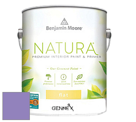 Benjamin Moore 514 Natura Interior Semi-Gloss Finish краска цвет 2071-40 Crocus Petal Purple