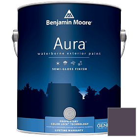 Краска Aura Waterborne Exterior Semi-Gloss Finish (632) цвет 2072-20 Black Raspberry
