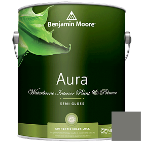 Краска Aura Waterborne Interior Semi-gloss Finish (528) цвет HC-167 BM HC-167