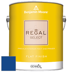 Benjamin Moore 547 Regal Select Waterborne Interior Flat Finish краска цвет RAL 5005 