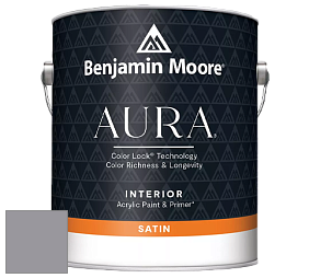 Benjamin Moore Aura 526 Waterborne Interior Satin Finish покрытие цвет NCS S 4005-R50B 