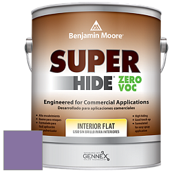 Benjamin Moore 355 Super Hide Zero Voc Interior Flat краска цвет RAL 4011 