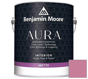 Краска Benjamin Moore Aura Interior Paint - Matte (522) цвет 2084-40 Precious Pink